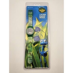FANTASMA A BUGS LIFE DIGITAL WATCH DISNEY PIXAR NEW SEALED NEEDS NEW BATTERY